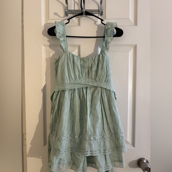 Altar’d State Eyelet Detail Romper - Picture 1 of 4